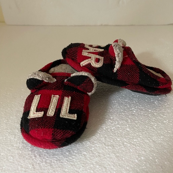 Dearfoams Plaid Slippers Toddler - Picture 4 of 4